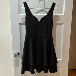 Black Juniors Dress